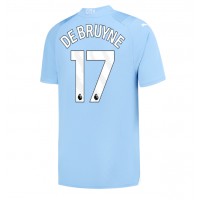 Manchester City Kevin De Bruyne #17 Fotballklær Hjemmedrakt 2023-24 Kortermet